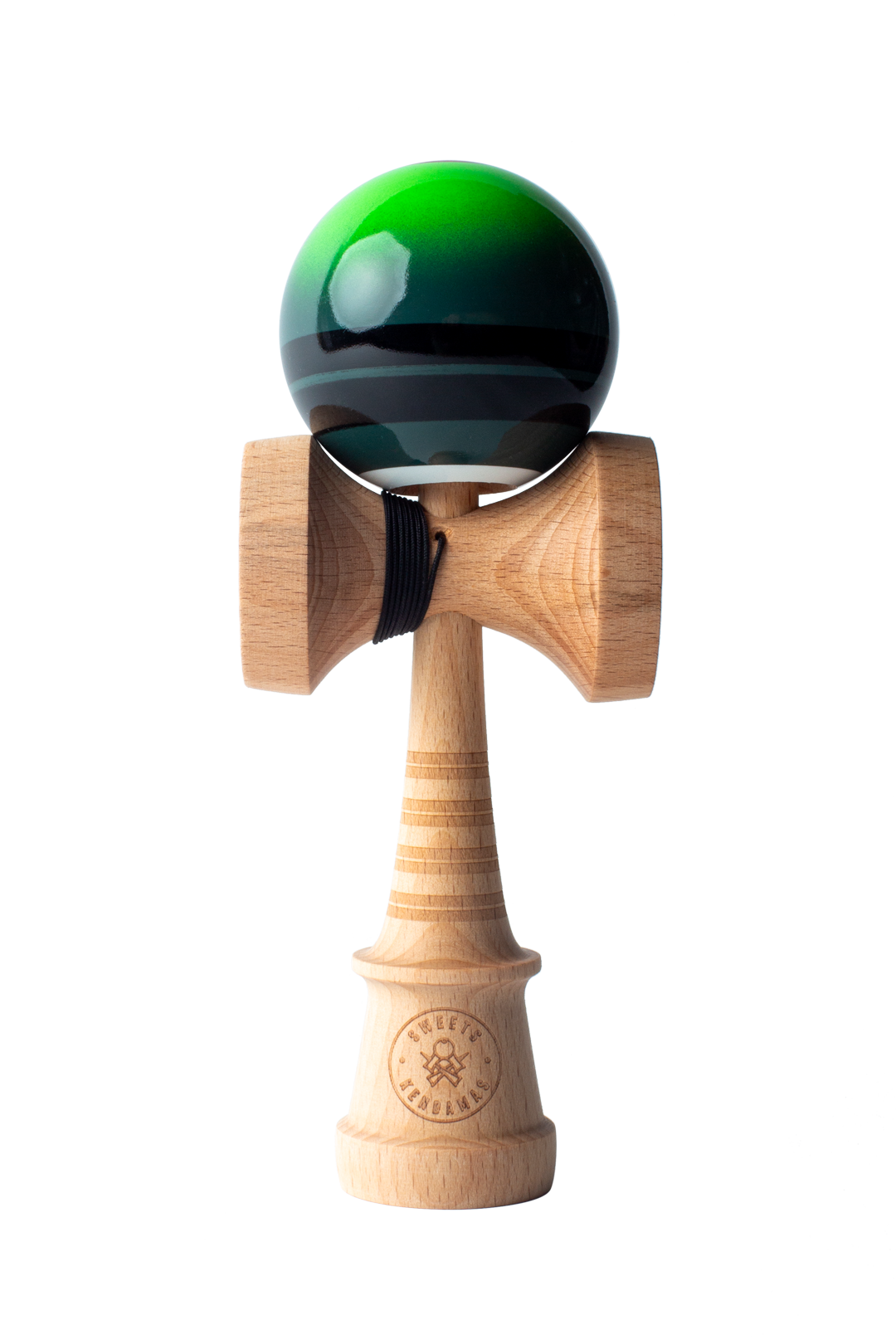 Double Stripe Fade - Green - Amped