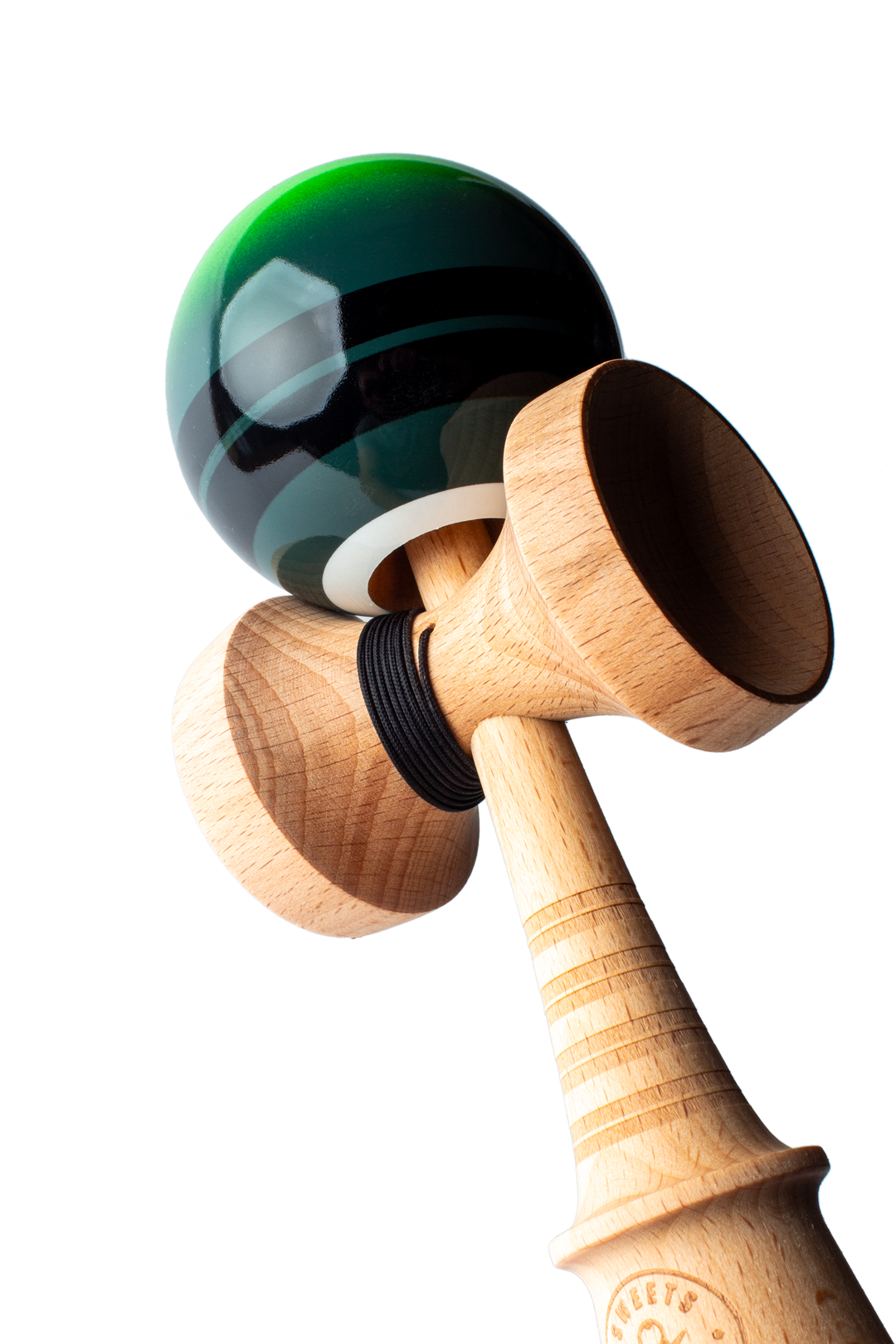 Double Stripe Fade - Green - Amped
