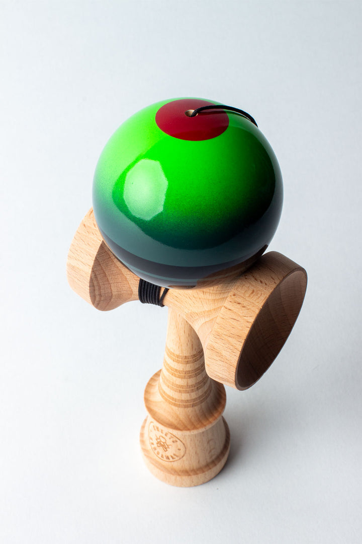 Double Stripe Fade - Green - Amped