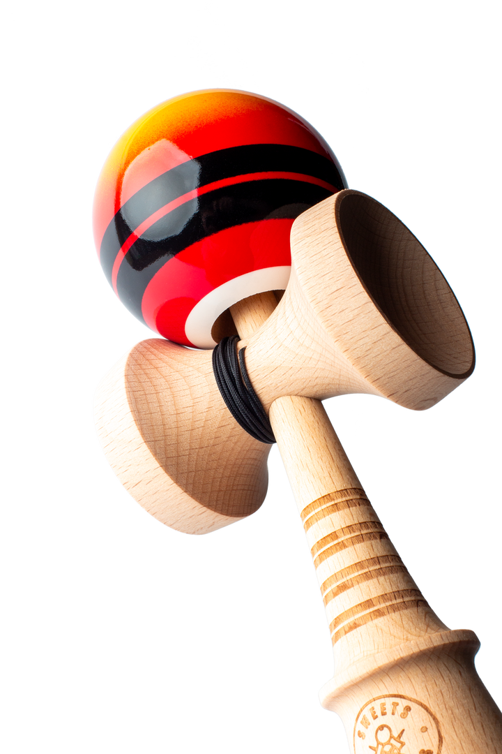 Double Stripe Fade - Red - Amped
