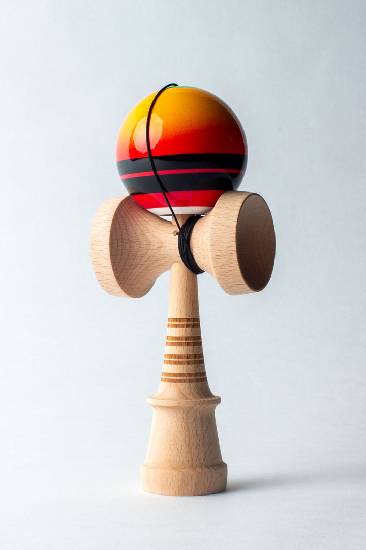 Double Stripe Fade - Red - Amped