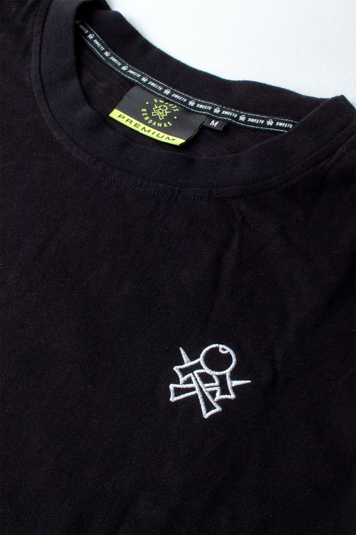 CROSSKEN - SK CUT & SEW - BLACK LONG Sleeve