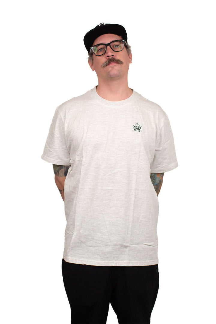CROSSKEN - SK CUT & SEW - Gray Short Sleeve