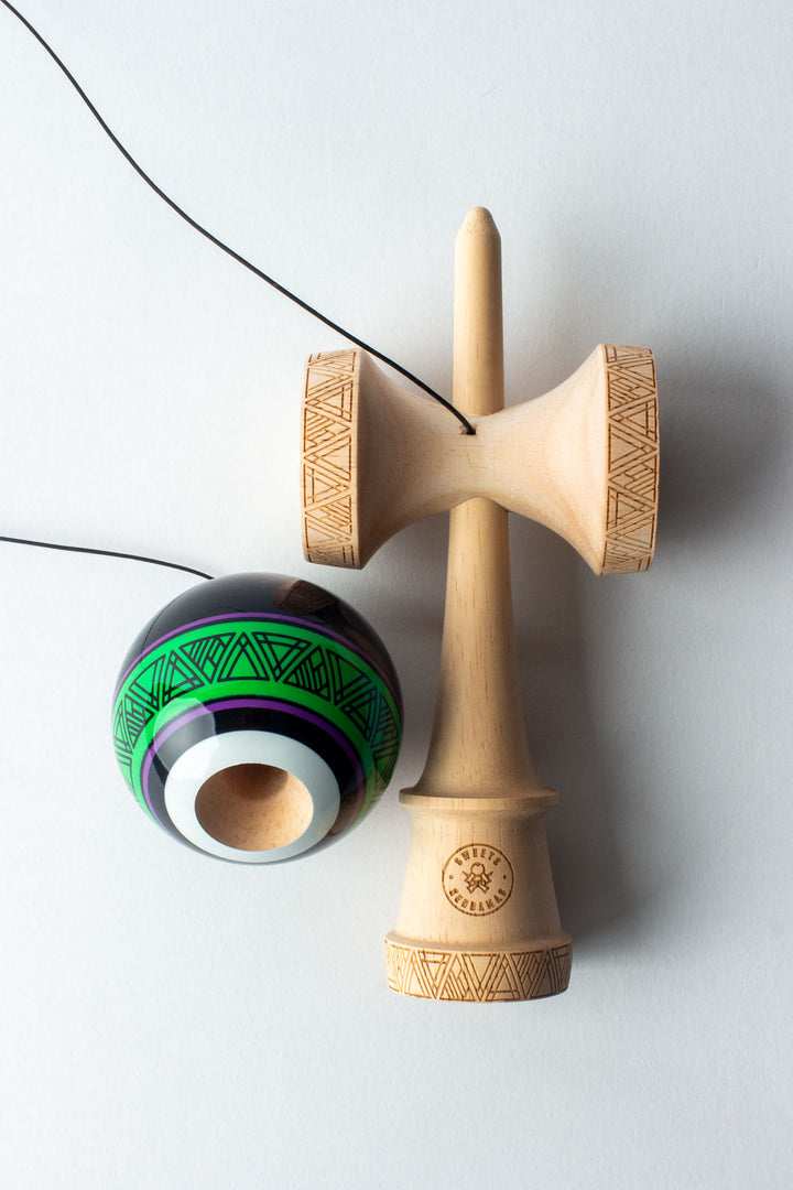 FINDLAY HATS x SWEETS - AMPED Kendama - GREEN