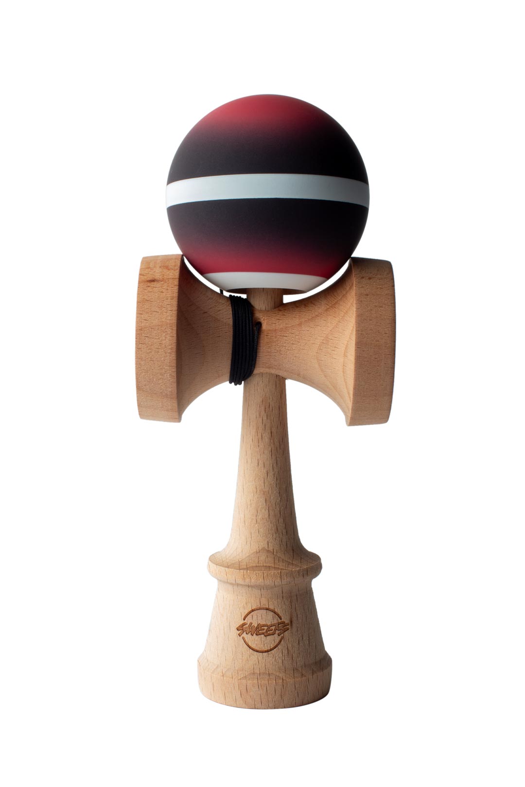 ★hakkacandyland★ HORIZON FADE - BLACK/RED - BROKEN SHAPE – Sweets Kendamas