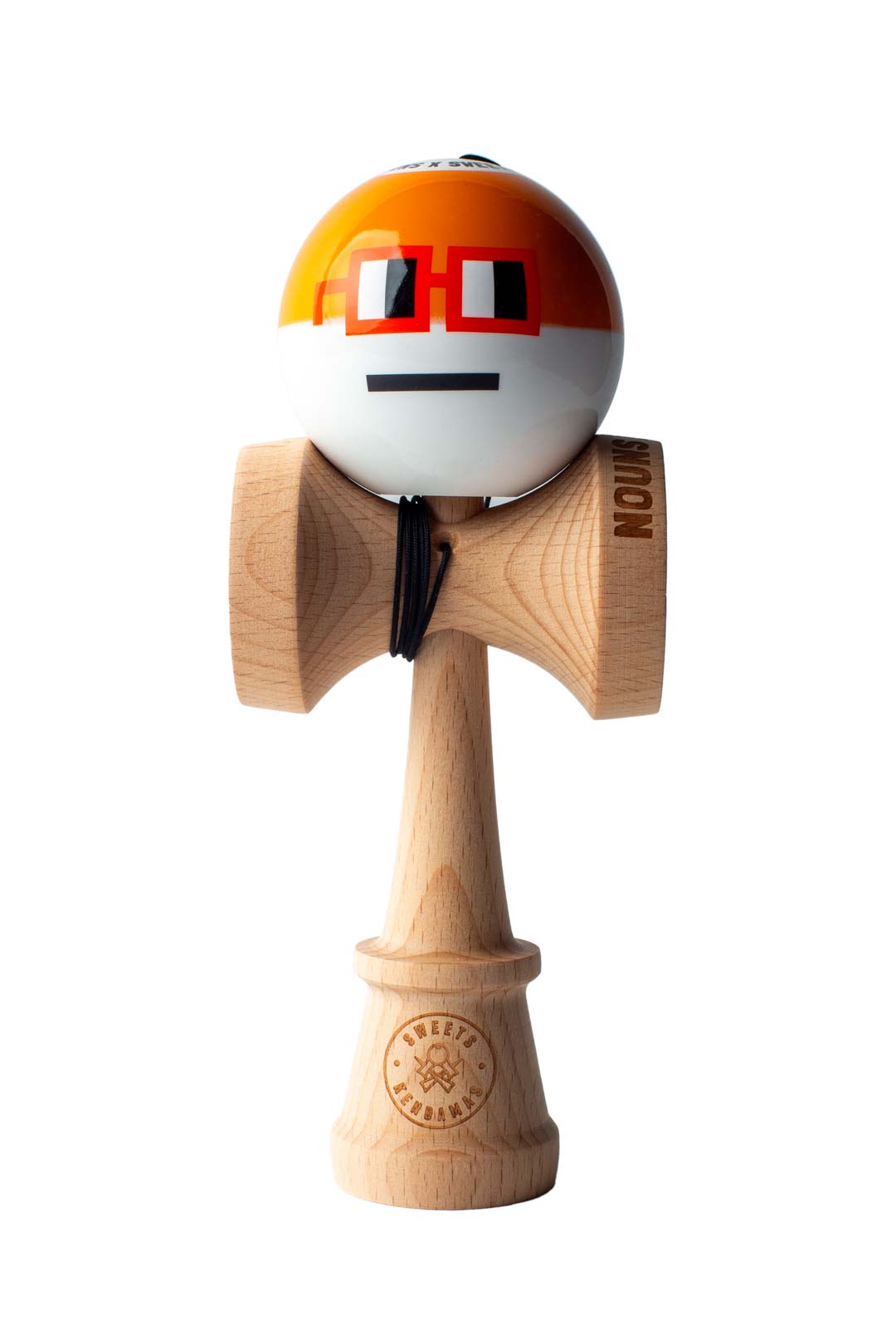 スポーツトイ・アクショントイ Sweets Kendamas SWEETS x NOUNS - LEGEND SHAPE - ORANGE – Sweets Kendamas