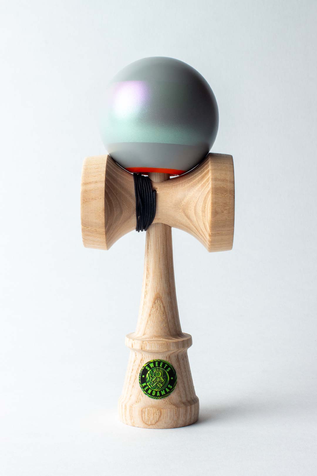 [未使用] けん玉 Sweets GROWN  Birch Sourmash Rasta Pinstripe Classic 5 Stripe Kendama - Slushy – Sweets Kendamas