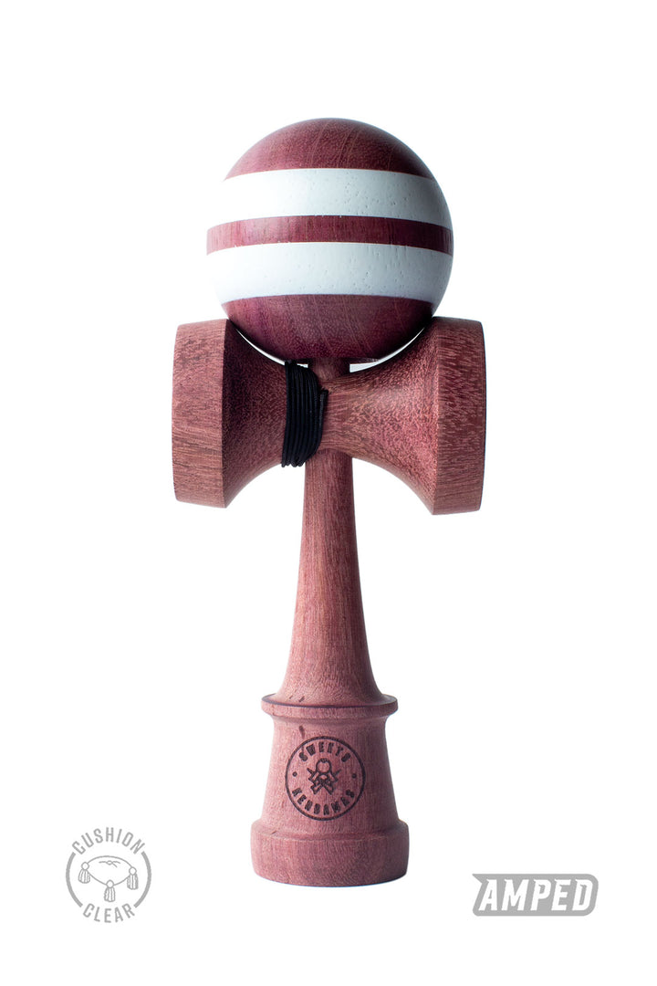 *B-GRADE* DUB STRIPE - PURPLEHEART - CUSHION CLEAR