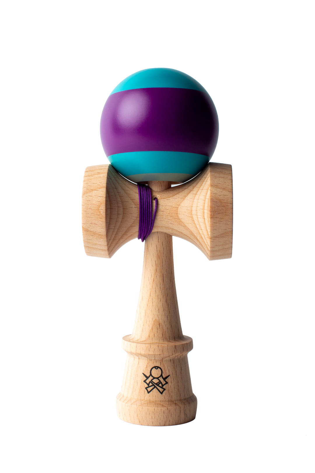 TS1 - PURPLE - CUSHION CLEAR – Sweets Kendamas