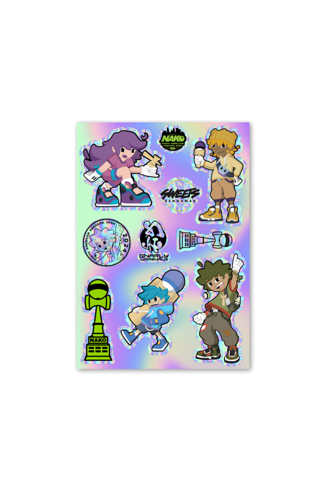 NAKO 2024 STICKER SHEET