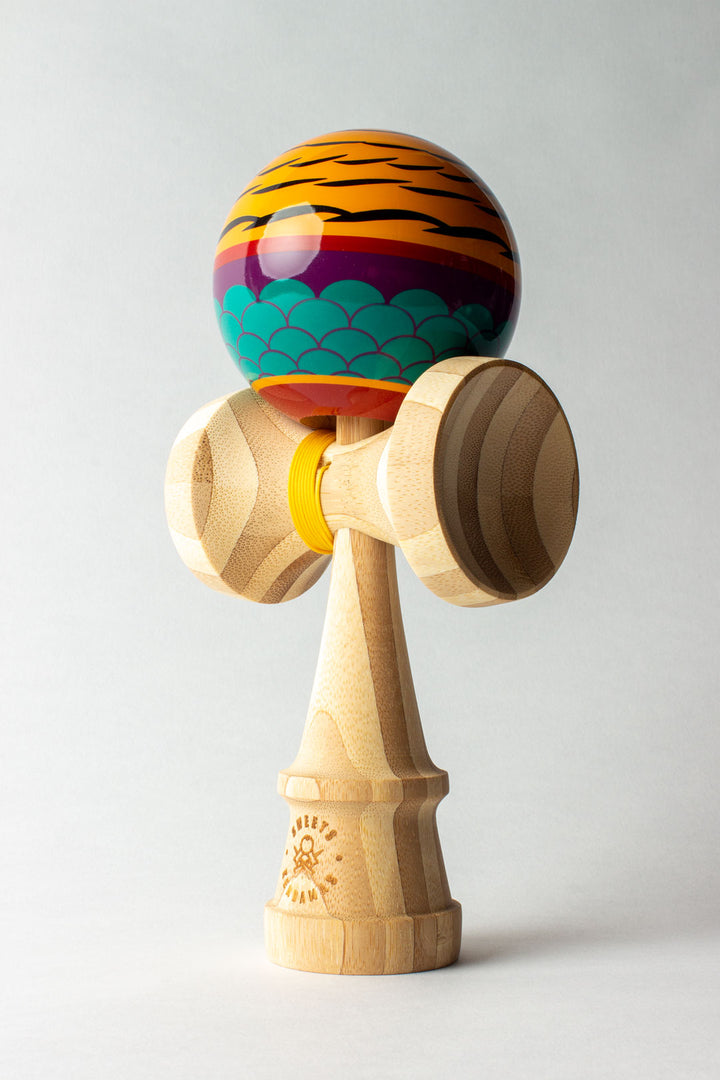 GOLDEN PHEASANT - SUMO - XL KENDAMA