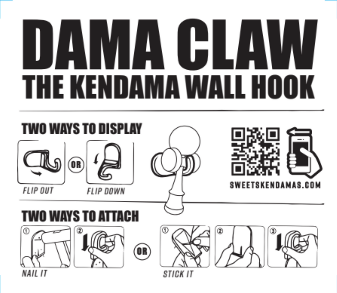 Dama Claw - The Kendama Wall Hook - GLOBAL 🌐