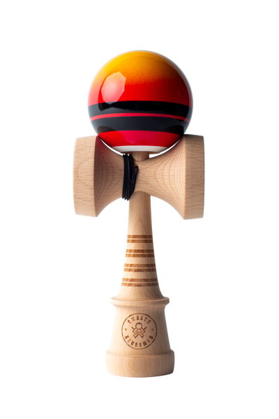 Double Stripe Fade - Red - Amped – Sweets Kendamas
