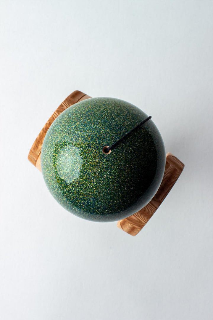 DISCO BOBBER - GREEN - BROKEN SHAPE