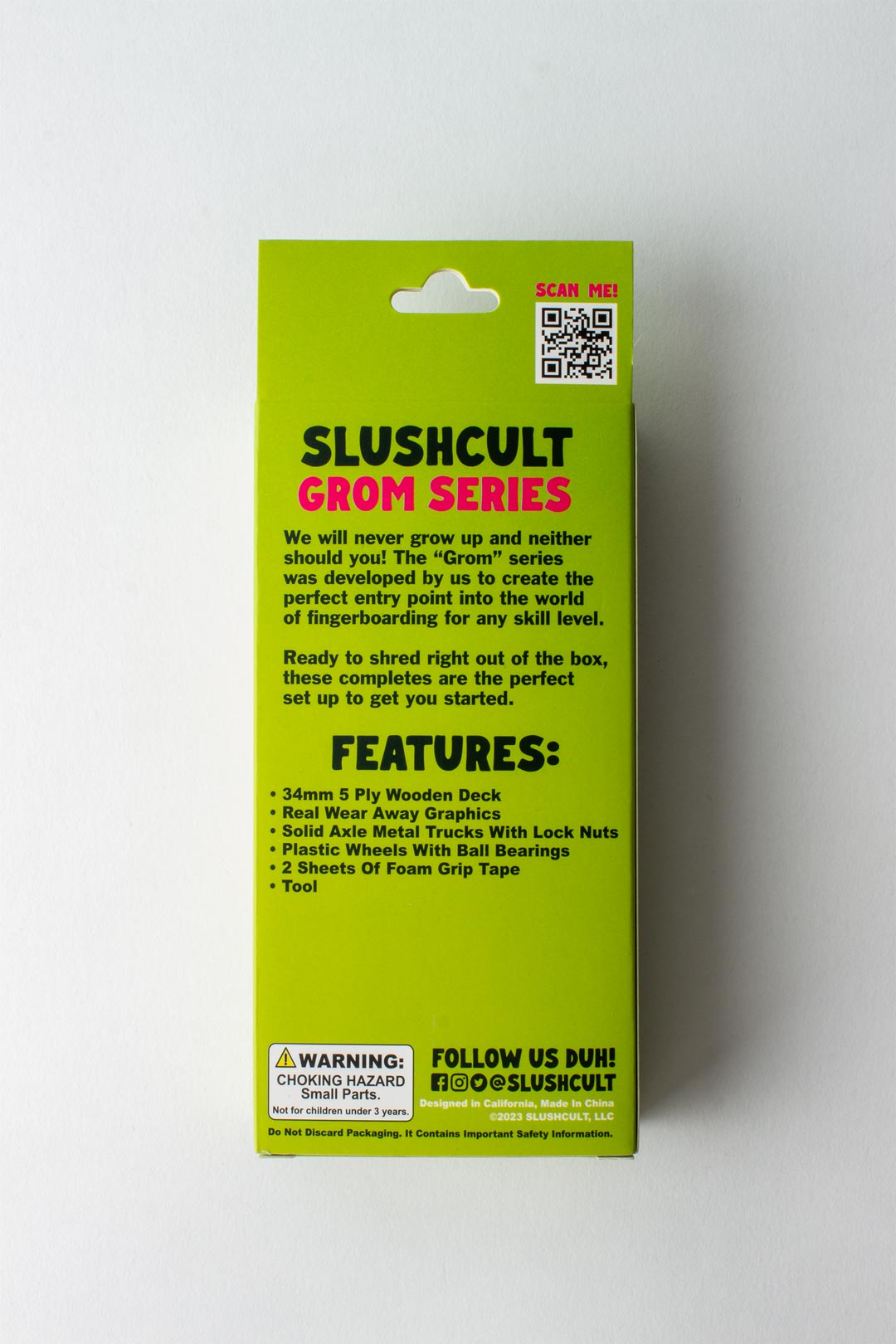 Slushcult Grom Fingerboard - Sweets Tag Sweets Kendamas Slushcult Grom Fingerboard - Sweets Tag Sweets Kendamas