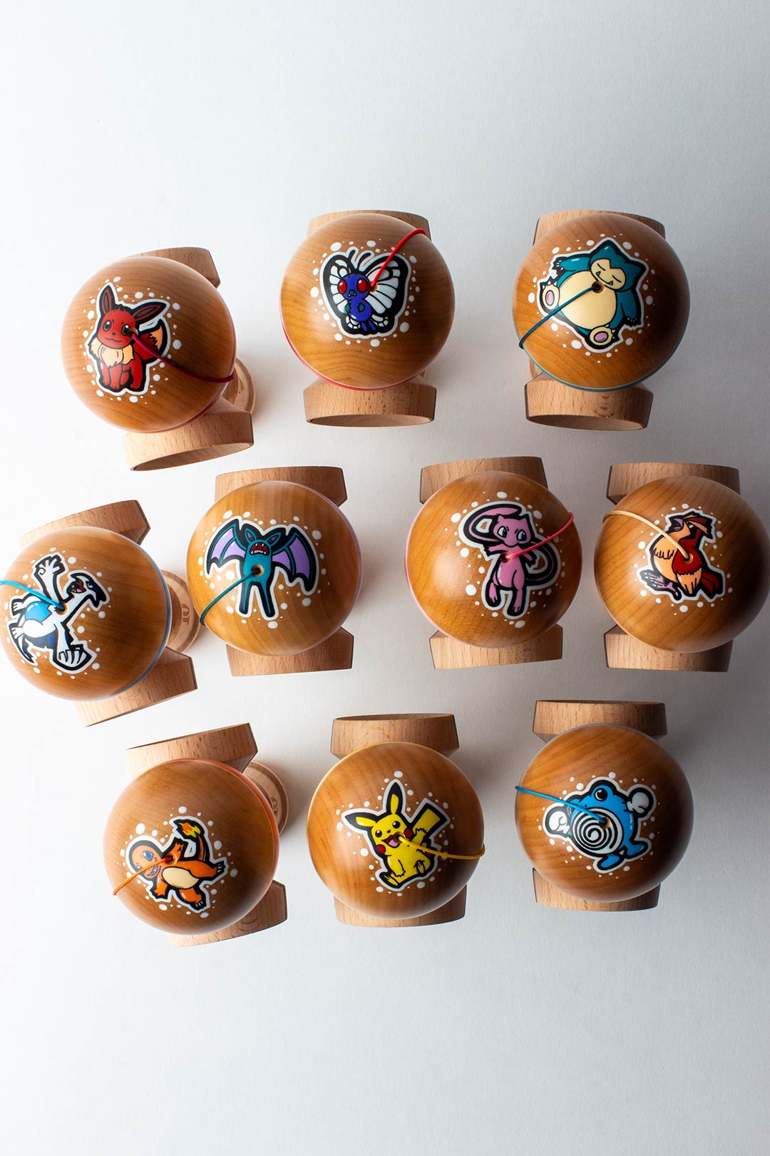 Forest Fire Customs x Sweets Kendamas - Monsters