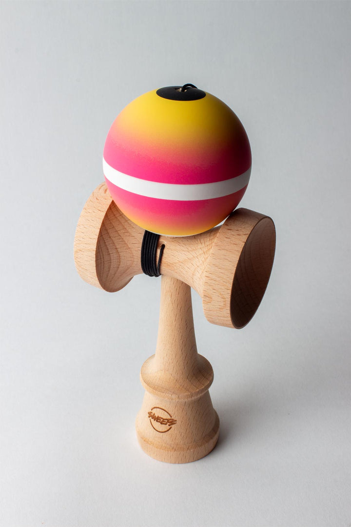 HORIZON FADE - PINK/YELLOW - BROKEN SHAPE