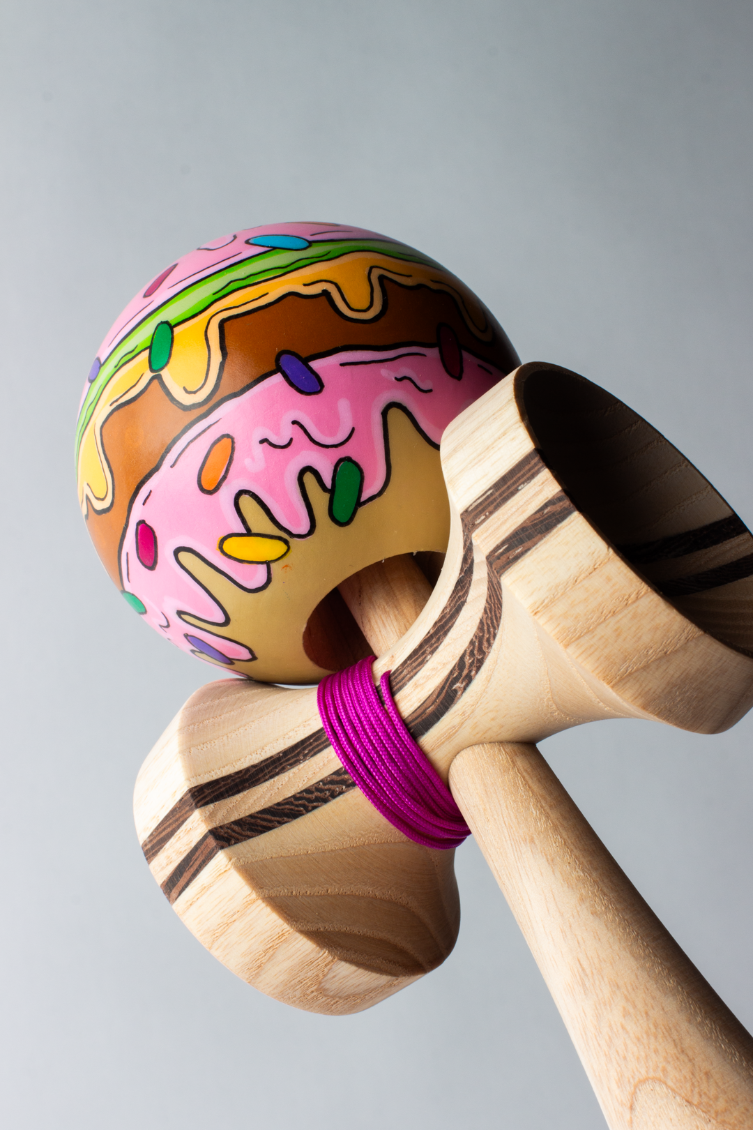 Inky Cat x Sweets Kendamas - Burgers