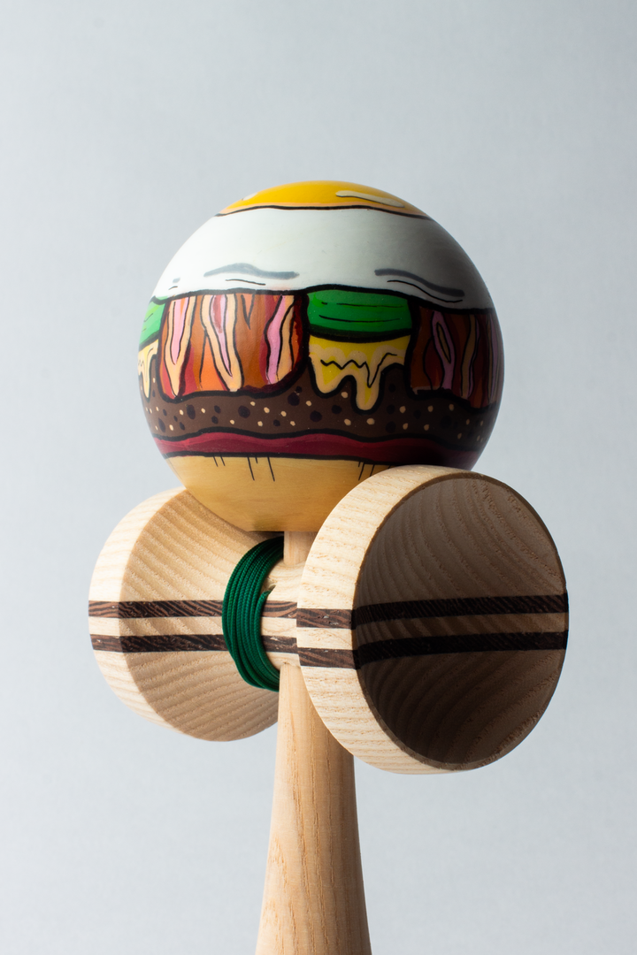 Inky Cat x Sweets Kendamas - Burgers