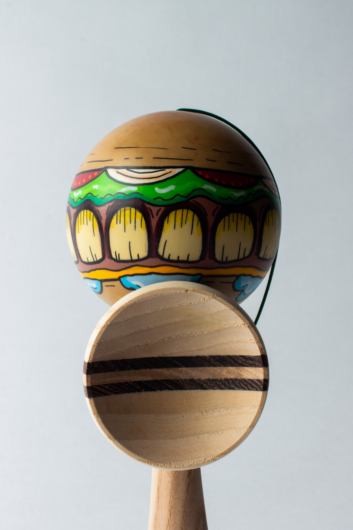 Inky Cat x Sweets Kendamas - Burgers