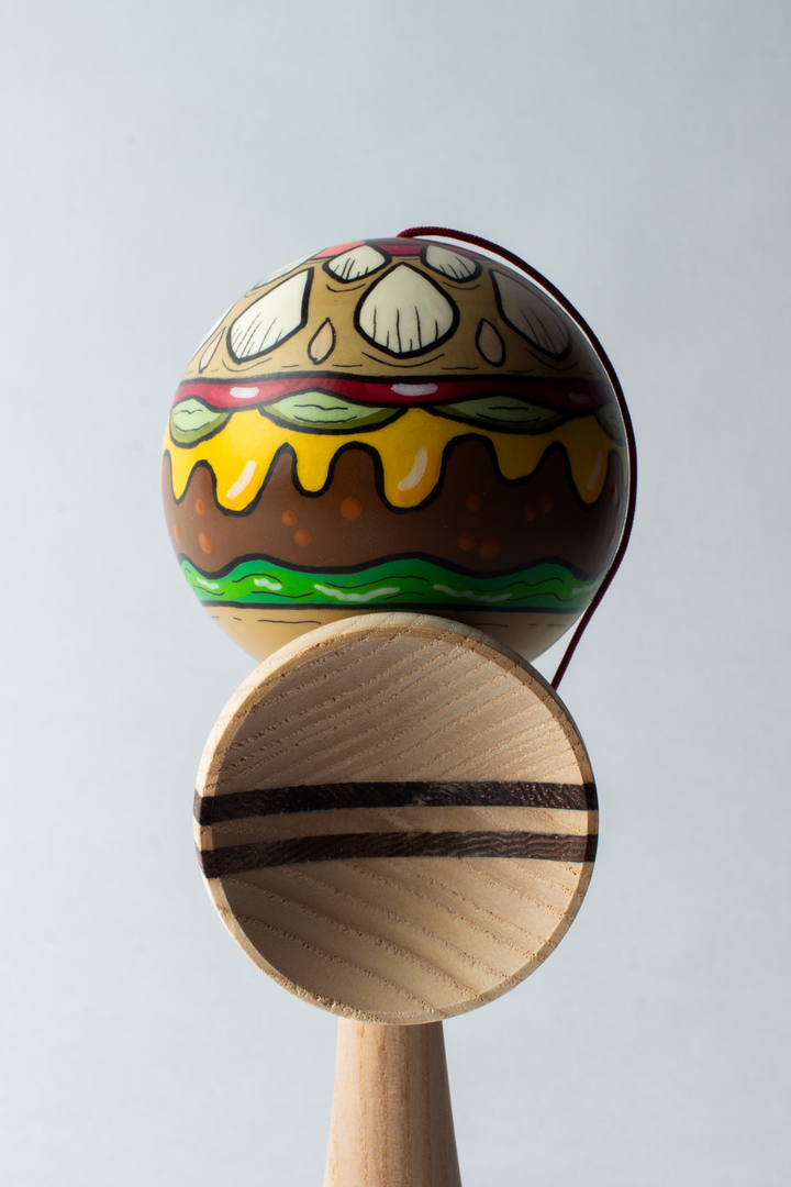 Inky Cat x Sweets Kendamas - Burgers