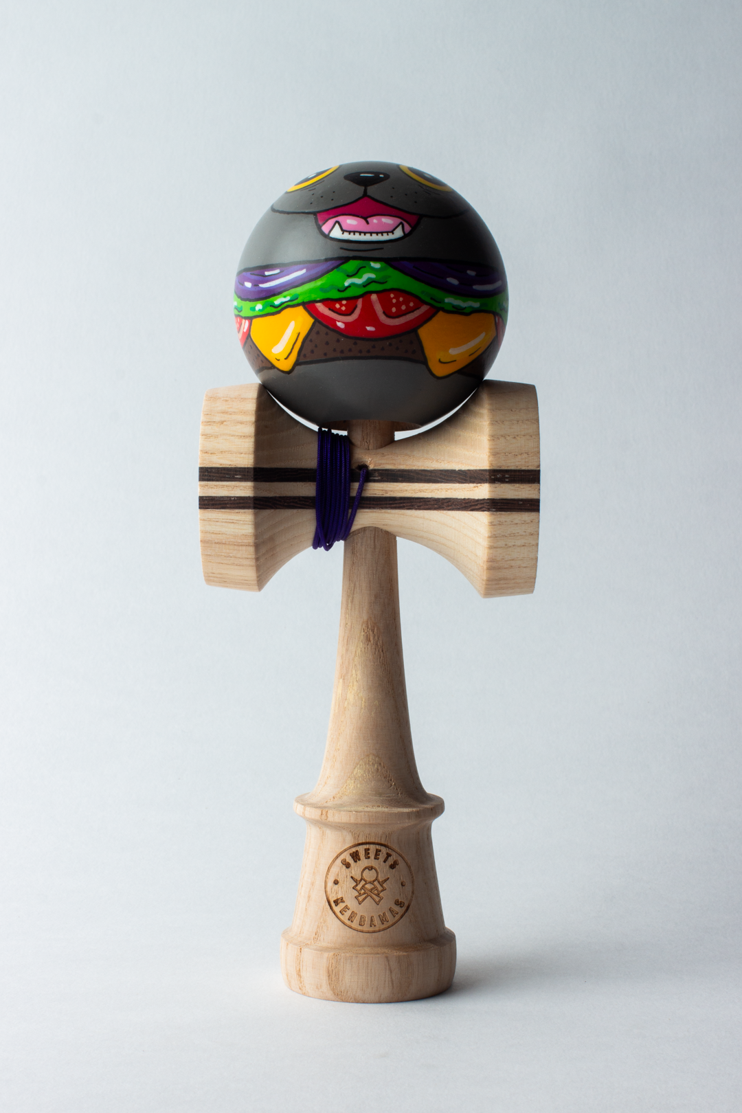 Inky Cat x Sweets Kendamas - Burgers