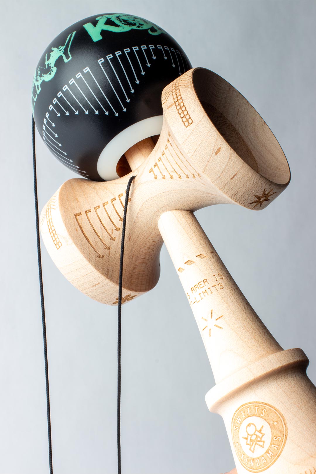 KOMPANY x SWEETS - Signature Kendama - Legend Shape