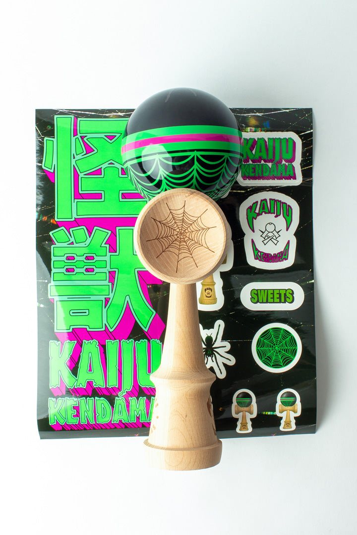 XXL KAIJU KENDAMA - 🕷 GIANT SPIDER 🕸 – Sweets Kendamas